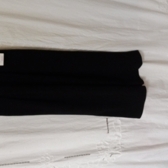 Nickie Lew Nordstrom Jumpsuit/Romper Black Wide Leg Sz 10 Ankle Length - Picture 2 of 10